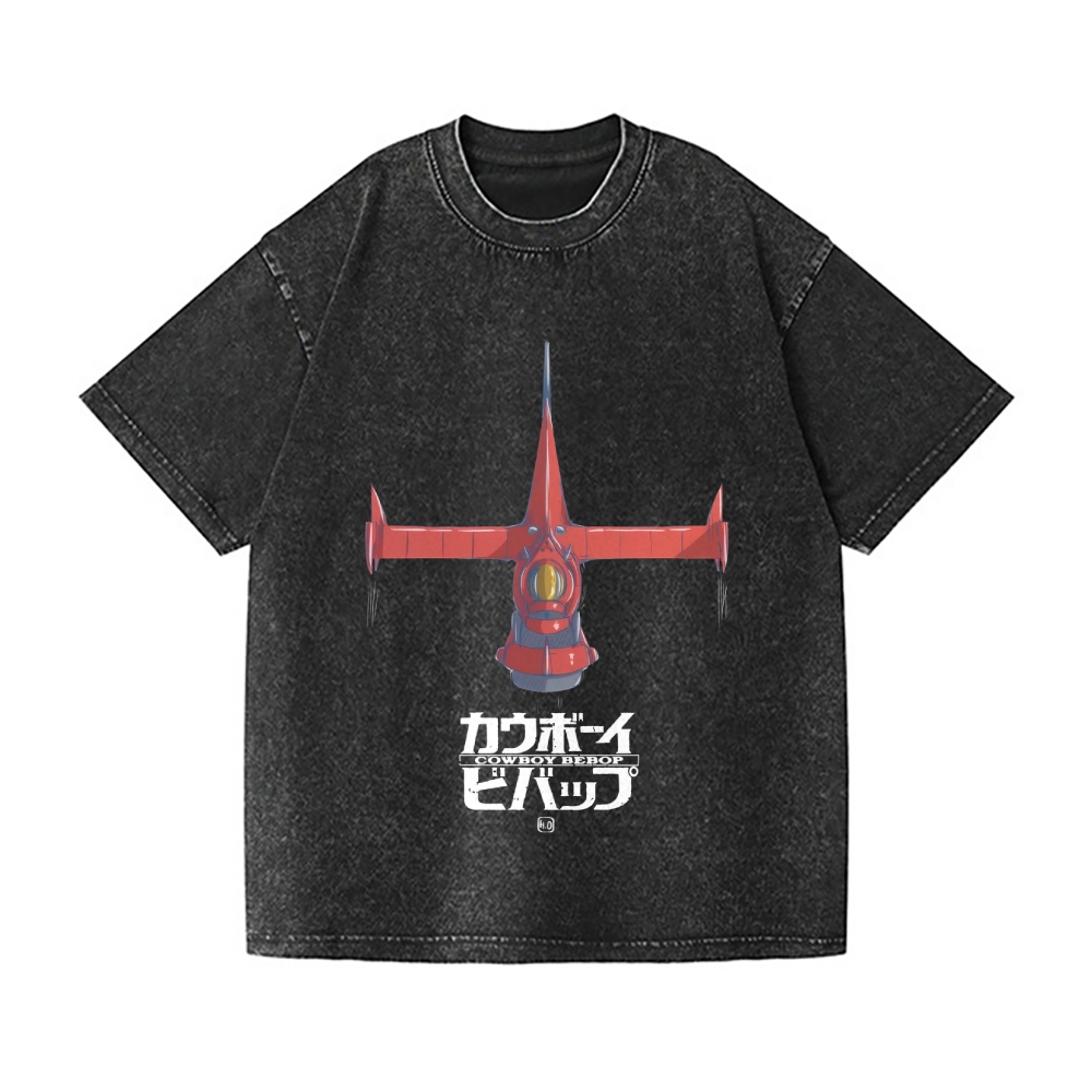 Cowboy Bebop Vintage Wash Japanese Design T-Shirt