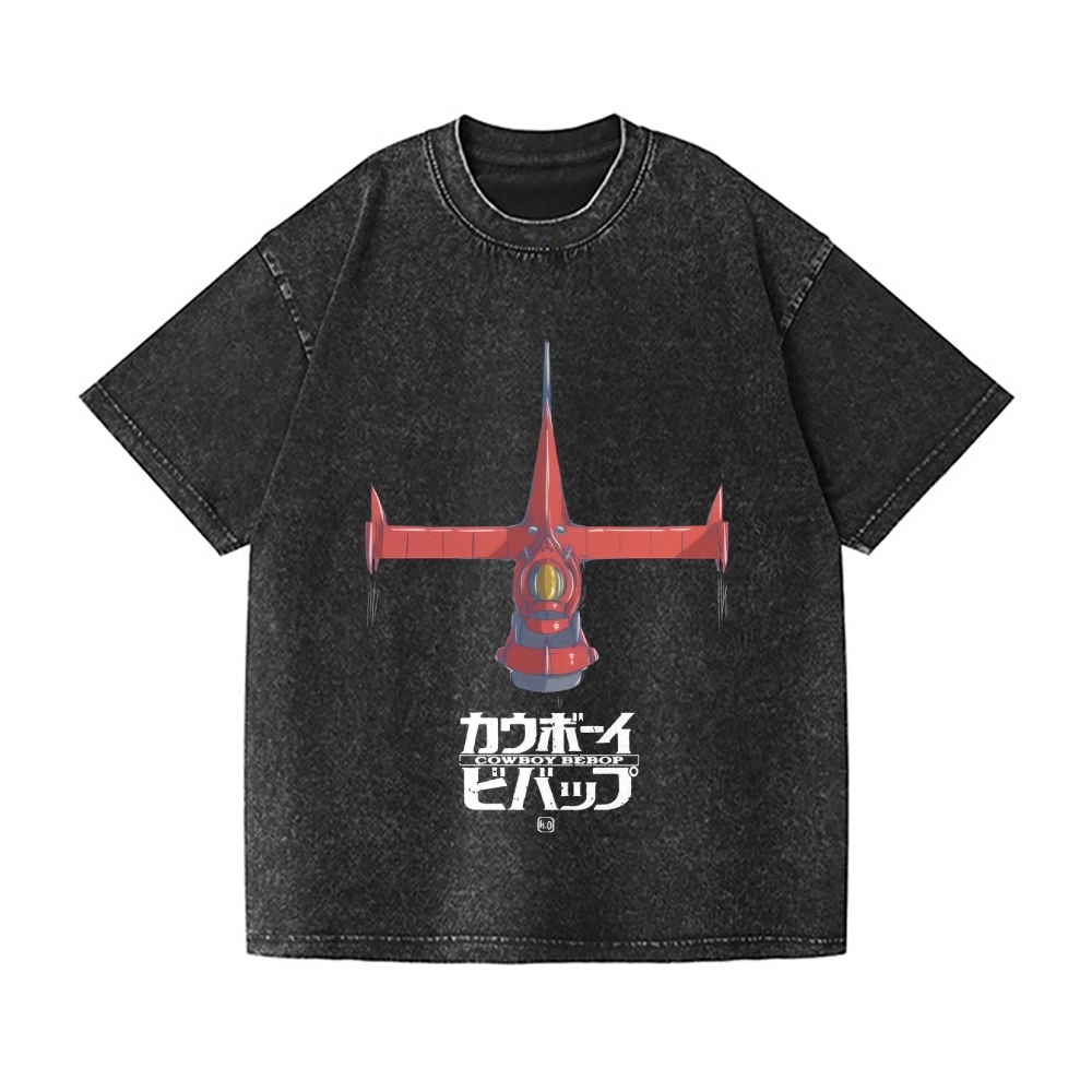 Cowboy Bebop Vintage Wash Japanese Design T-Shirt
