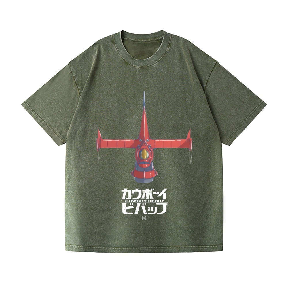 Cowboy Bebop Vintage Wash Japanese Design T-Shirt