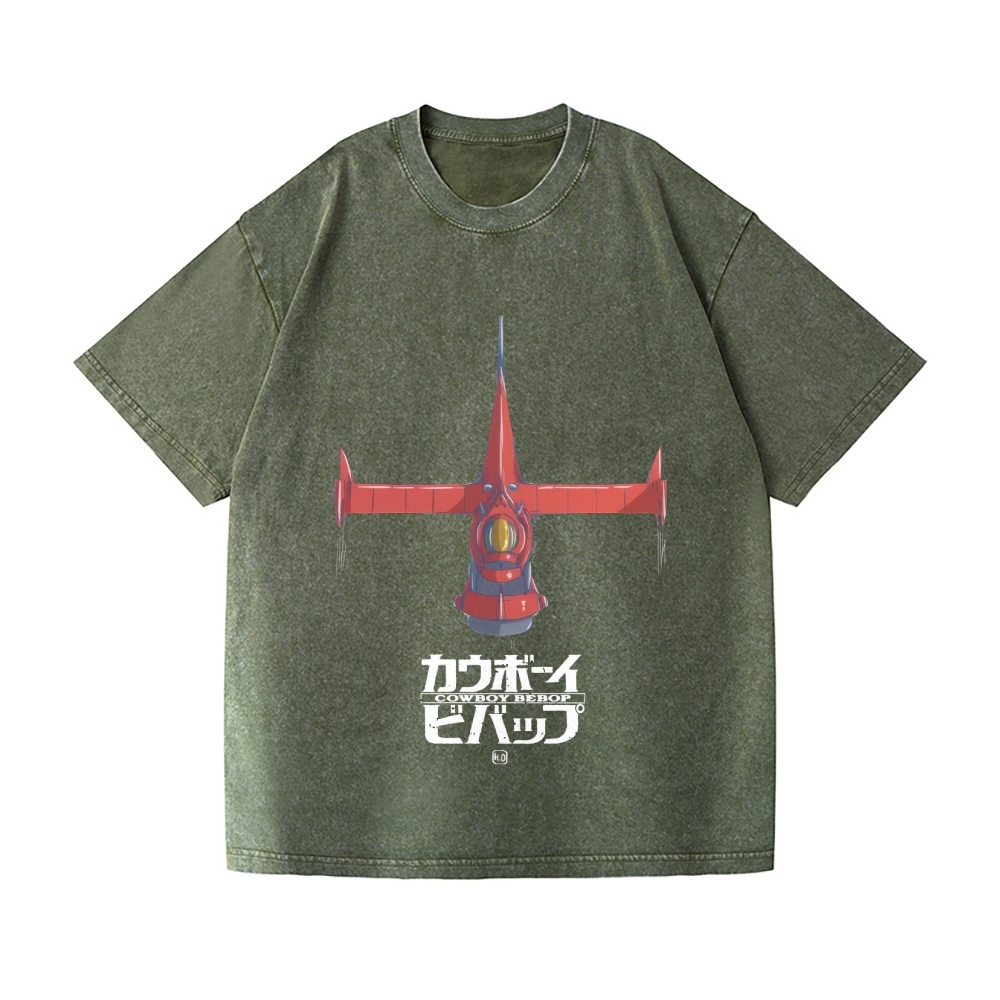 Cowboy Bebop Vintage Wash Japanese Design T-Shirt