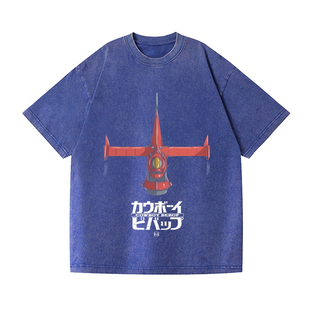 Cowboy Bebop Vintage Wash Japanese Design T-Shirt