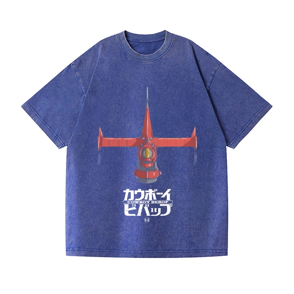 Cowboy Bebop Vintage Wash Japanese Design T-Shirt