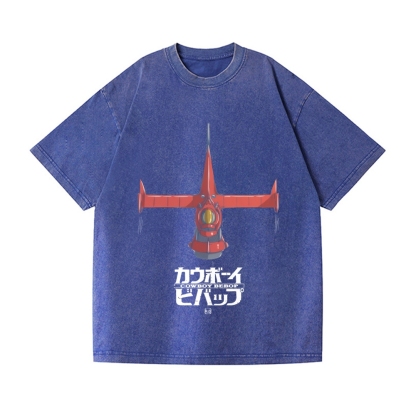 Cowboy Bebop Vintage Wash Japanese Design T-Shirt