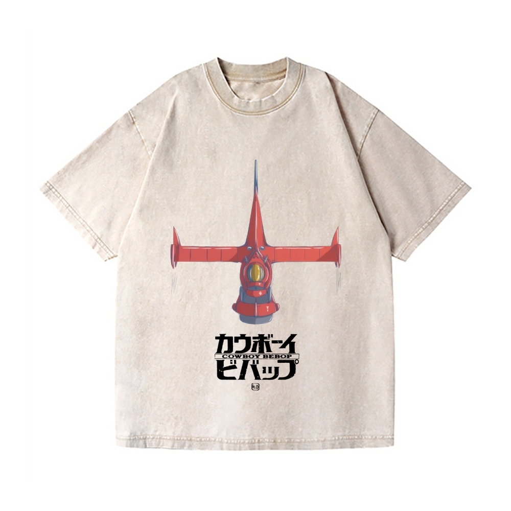 Cowboy Bebop Vintage Wash Japanese Design T-Shirt
