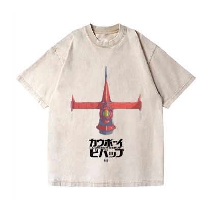 Cowboy Bebop Vintage Wash Japanese Design T-Shirt