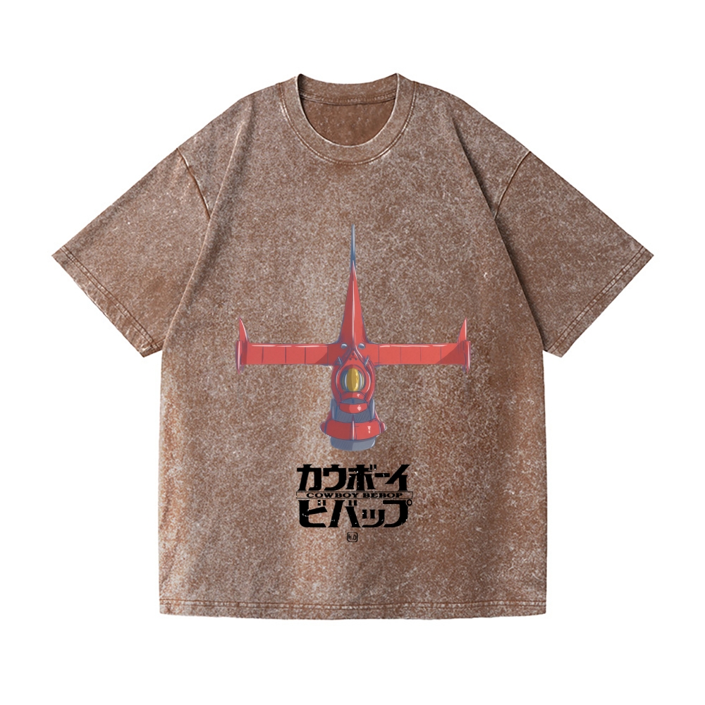 Cowboy Bebop Vintage Wash Japanese Design T-Shirt