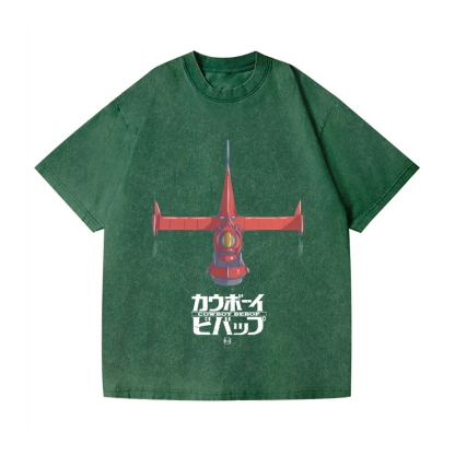 Cowboy Bebop Vintage Wash Japanese Design T-Shirt