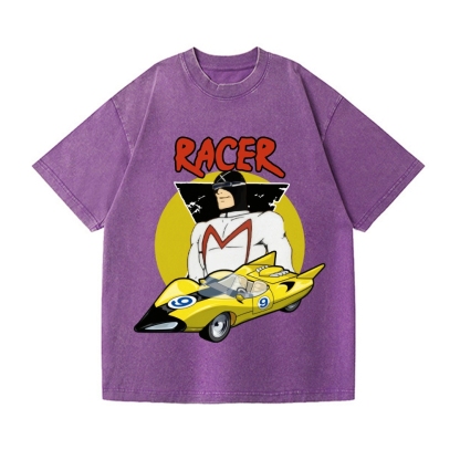 Speed Racer Vintage Wash Japanese Design T-Shirt