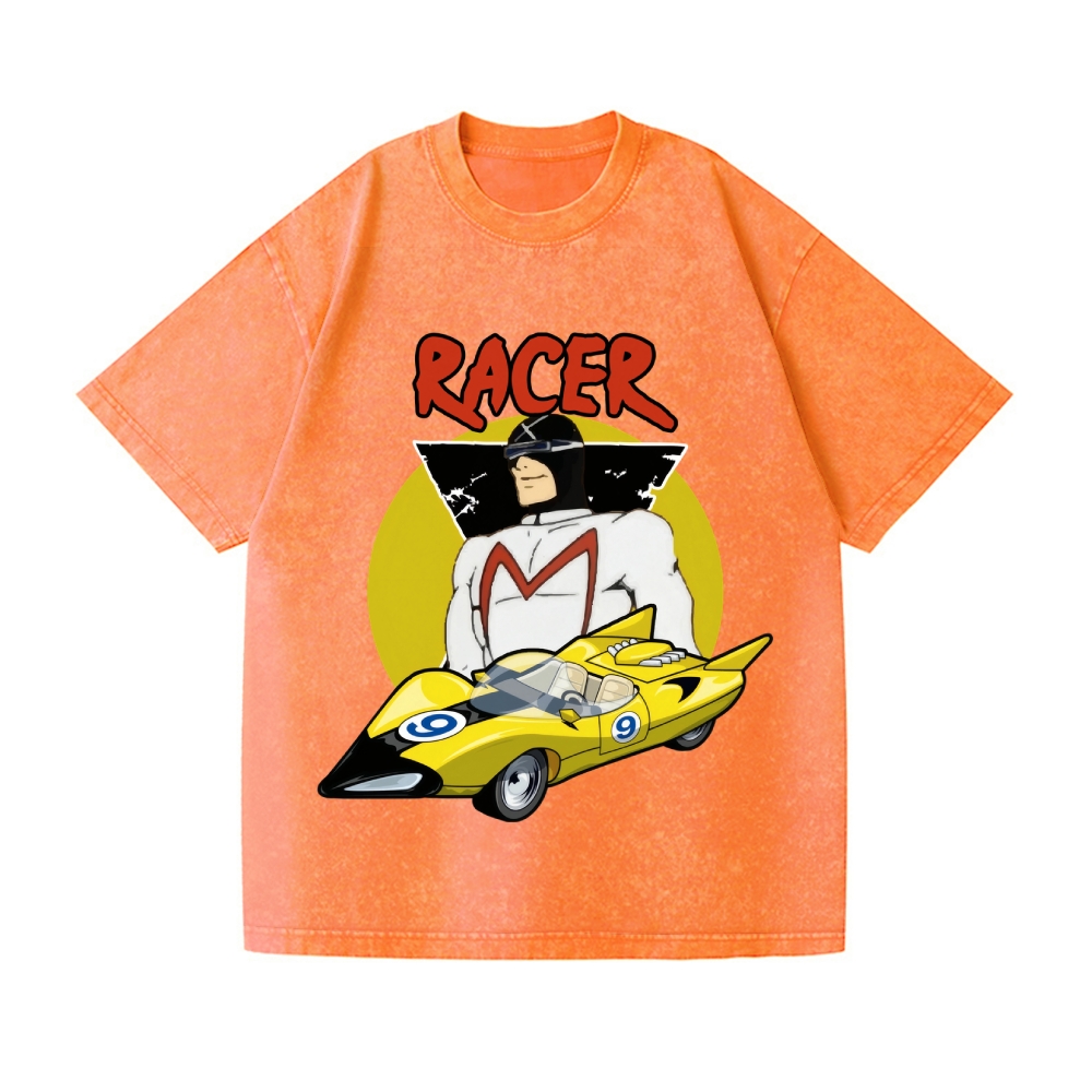 Speed Racer Vintage Wash Japanese Design T-Shirt