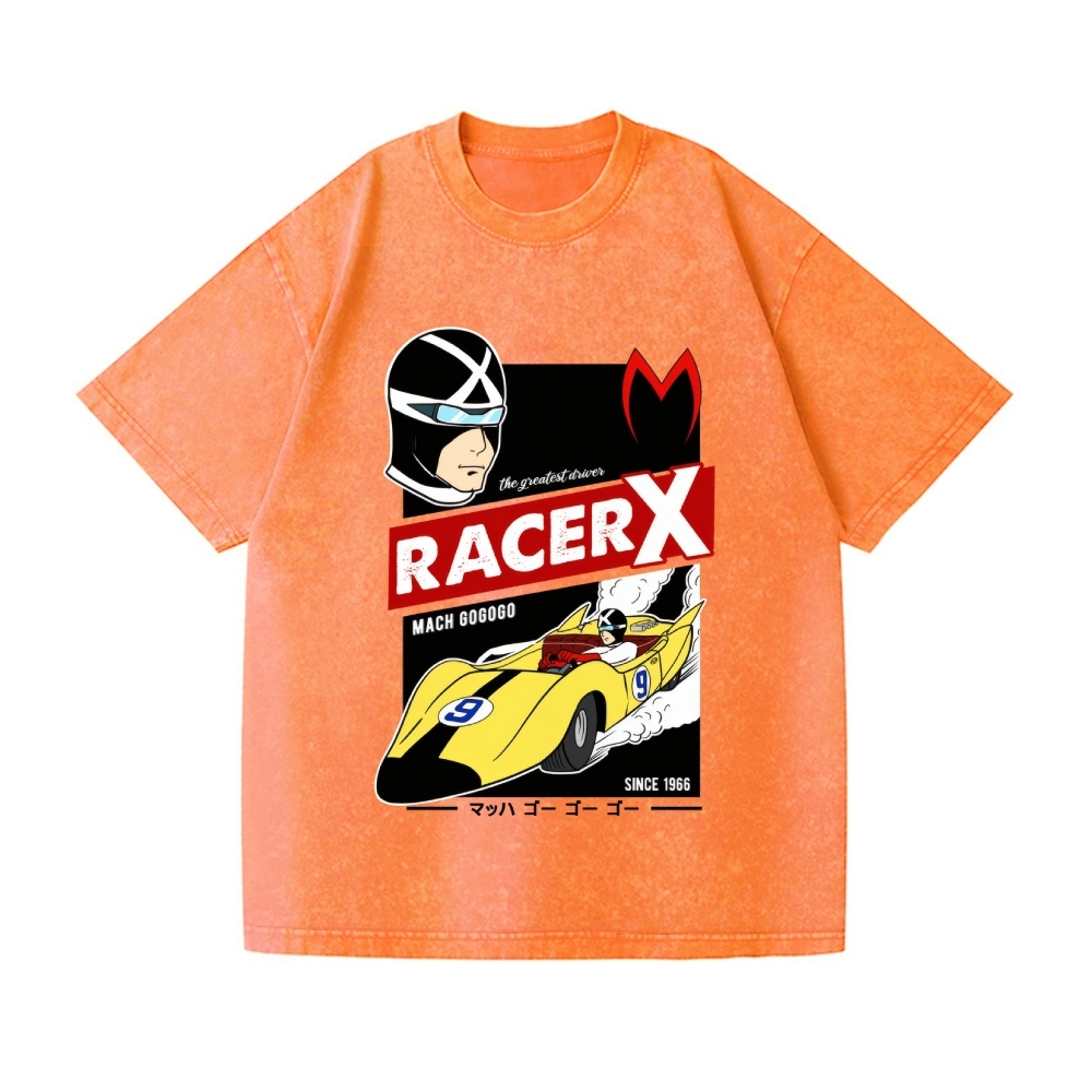 Speed Racer Vintage Wash Japanese Design T-Shirt