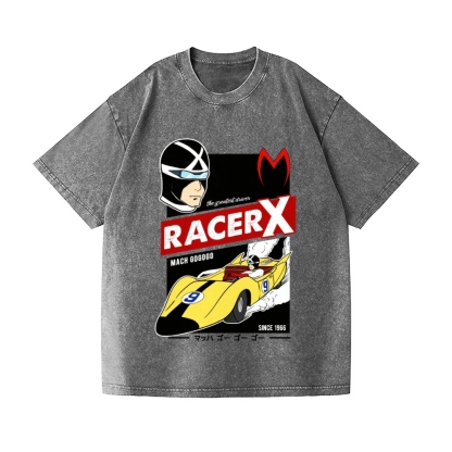 Speed Racer Vintage Wash Japanese Design T-Shirt