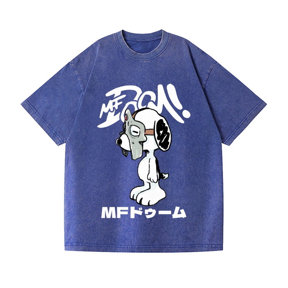 MF Snoopy Vintage Wash Japanese Design T-Shirt