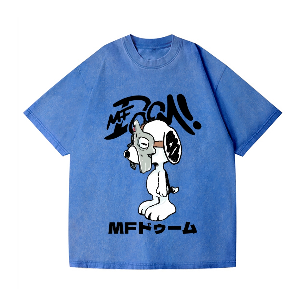 MF Snoopy Vintage Wash Japanese Design T-Shirt