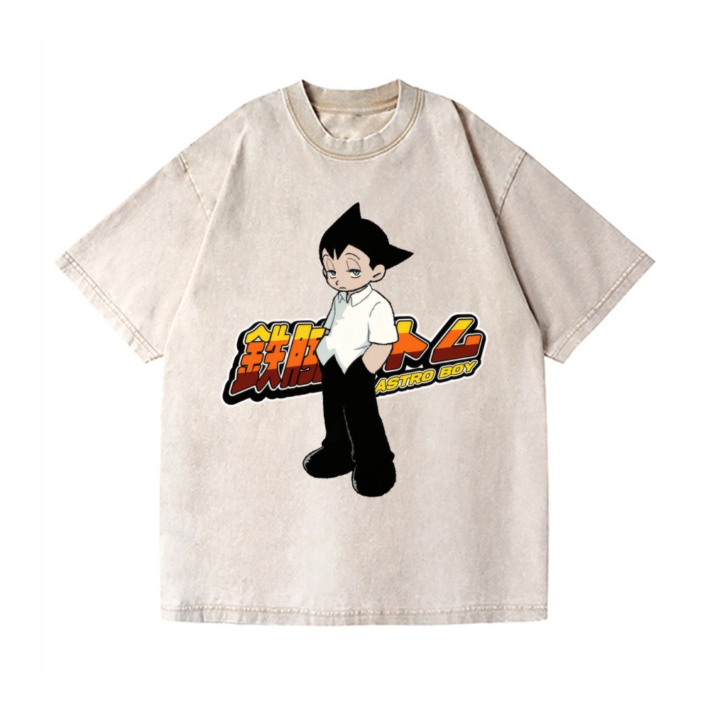 Astro Boy Vintage Wash Japanese Design T-Shirt