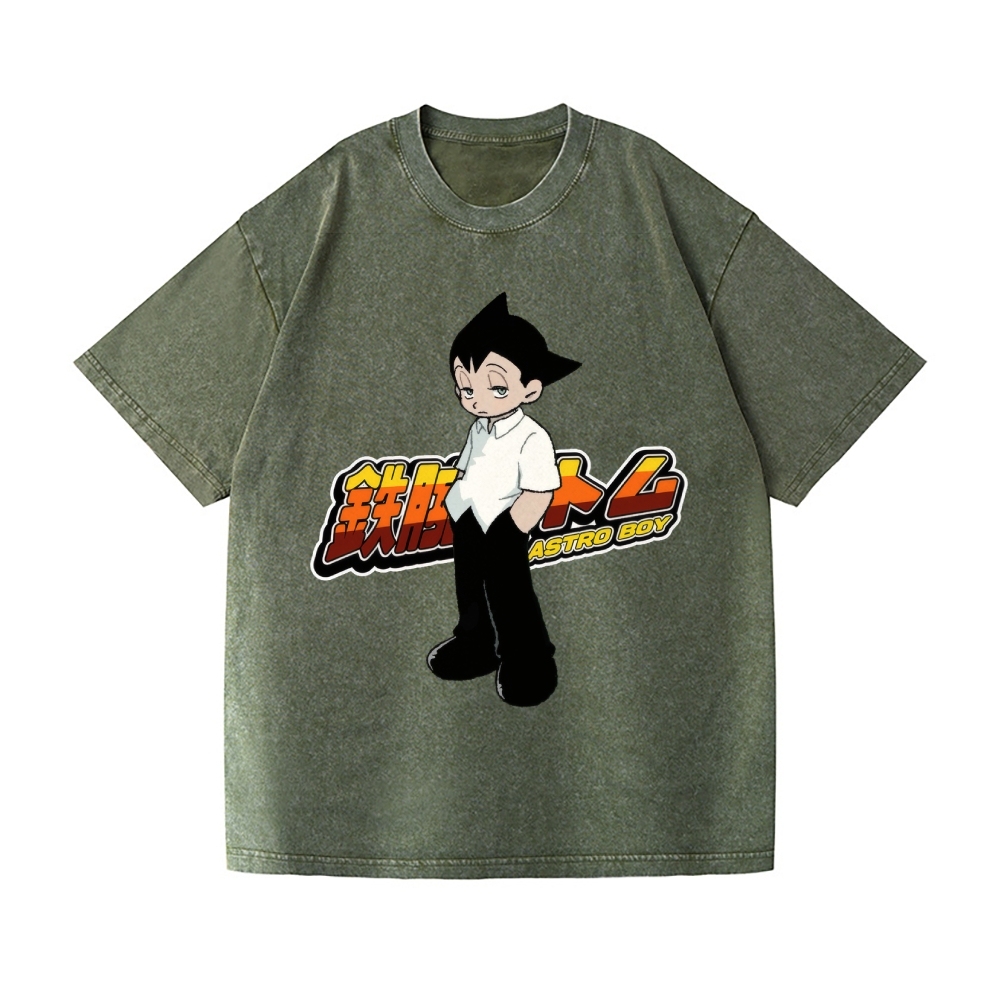 Astro Boy Vintage Wash Japanese Design T-Shirt