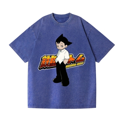 Astro Boy Vintage Wash Japanese Design T-Shirt