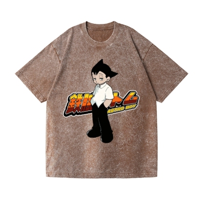 Astro Boy Vintage Wash Japanese Design T-Shirt
