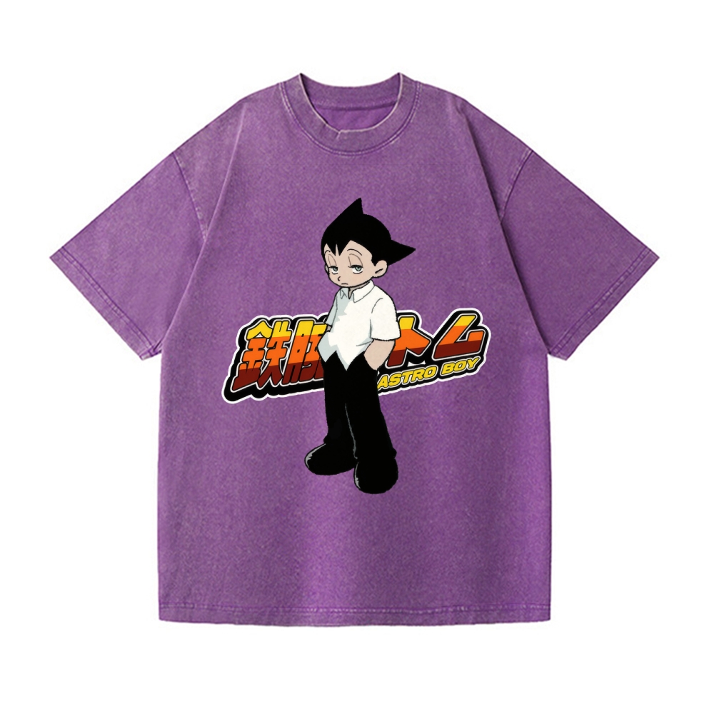 Astro Boy Vintage Wash Japanese Design T-Shirt
