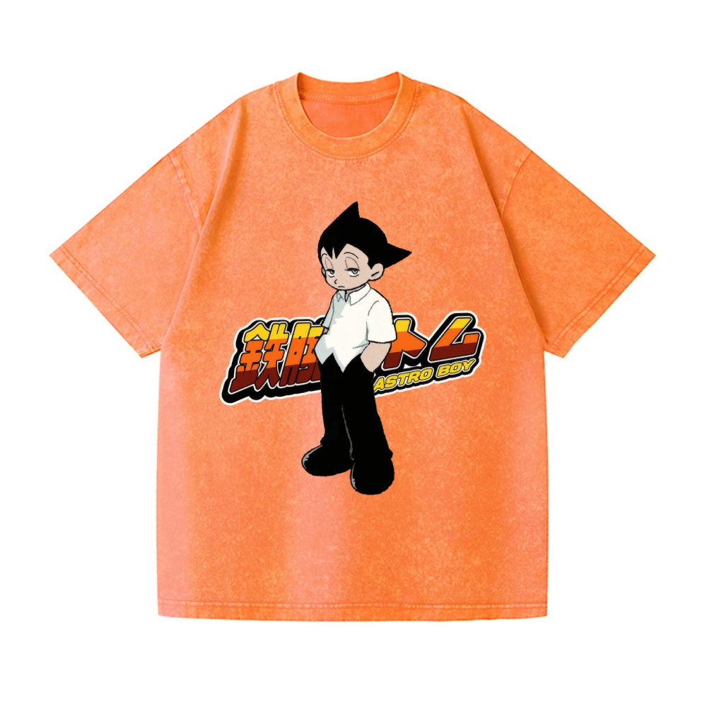 Astro Boy Vintage Wash Japanese Design T-Shirt