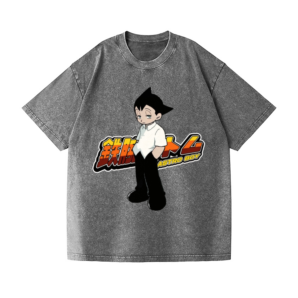 Astro Boy Vintage Wash Japanese Design T-Shirt