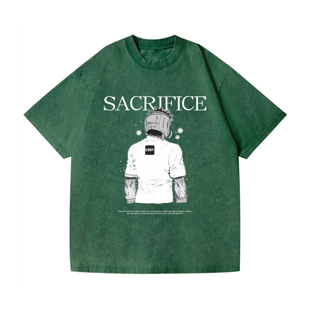 Hajime no Ippo Vintage Wash Japanese Design T-Shirt