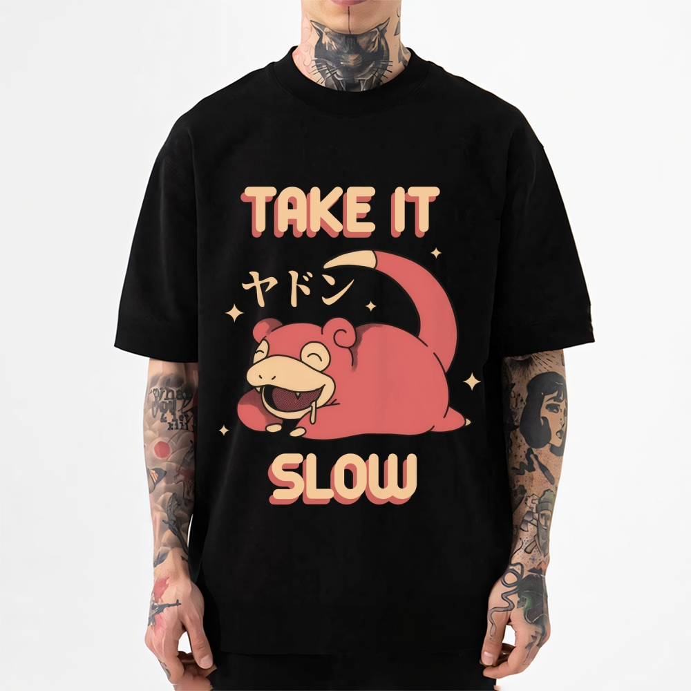 Slow Hippo Japanese Style Classic Tee