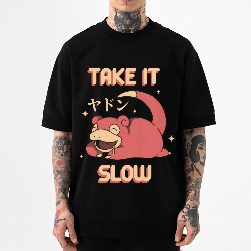 Slow Hippo Japanese Style Classic Tee