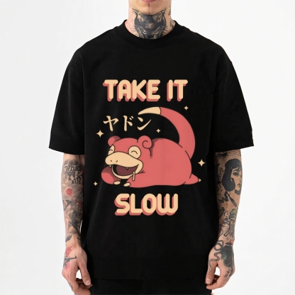 Slow Hippo Japanese Style Classic Tee