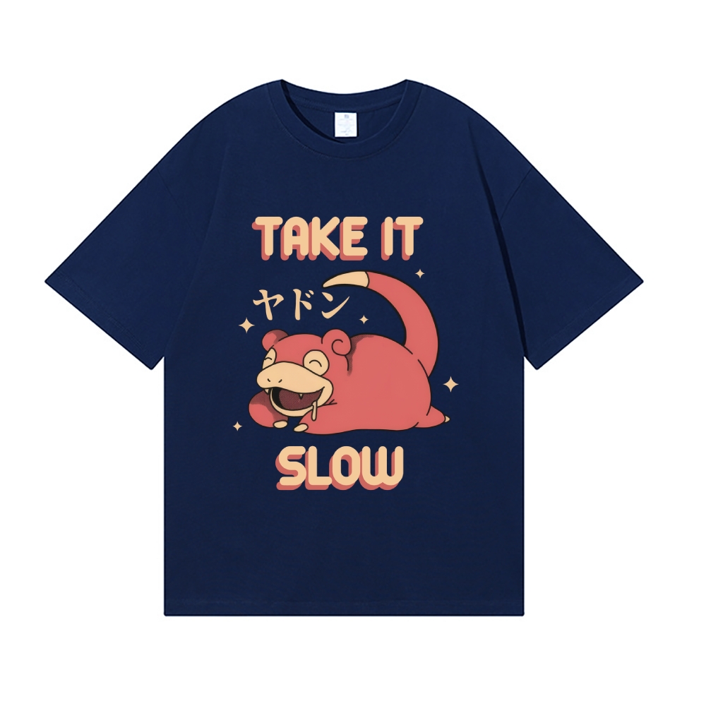 Slow Hippo Japanese Style Classic Tee