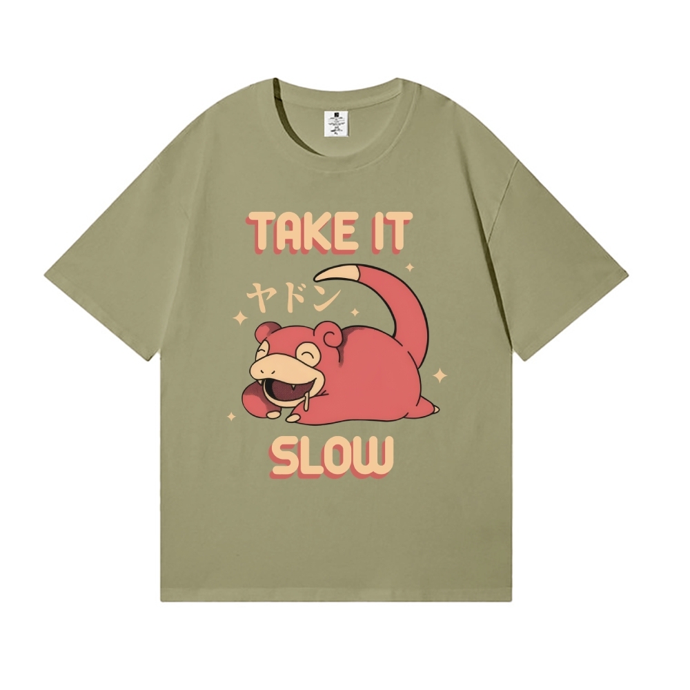 Slow Hippo Japanese Style Classic Tee