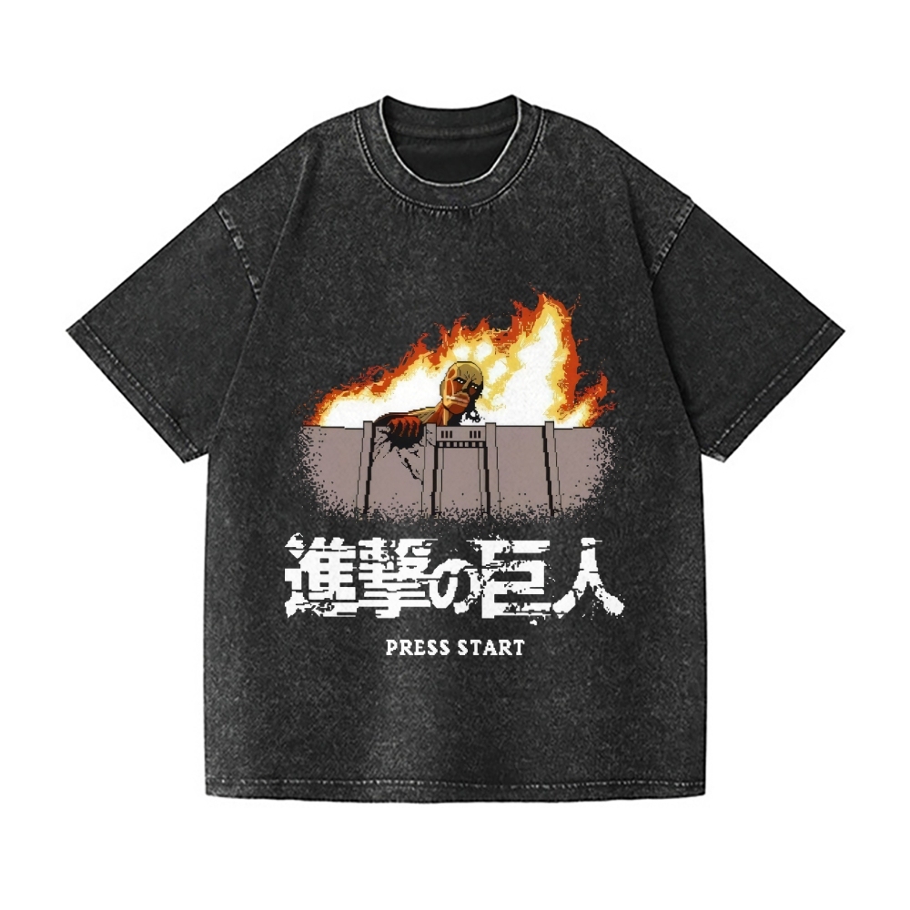 Titan Vintage Wash Japanese Design T-Shirt