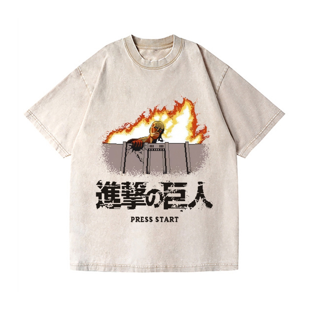 Titan Vintage Wash Japanese Design T-Shirt