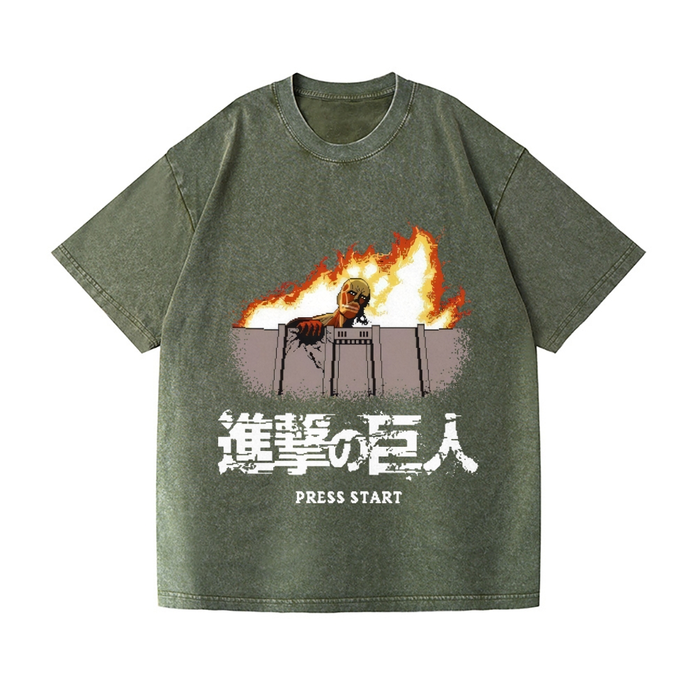 Titan Vintage Wash Japanese Design T-Shirt