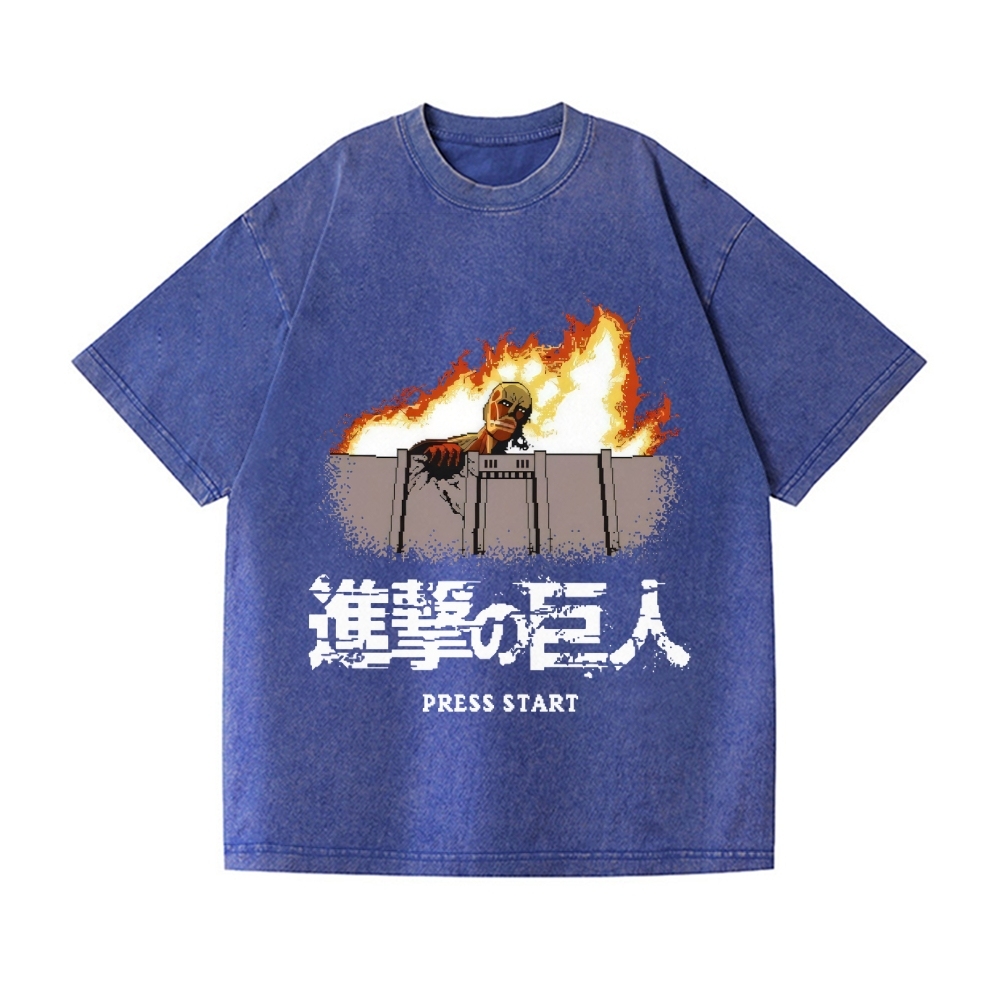 Titan Vintage Wash Japanese Design T-Shirt