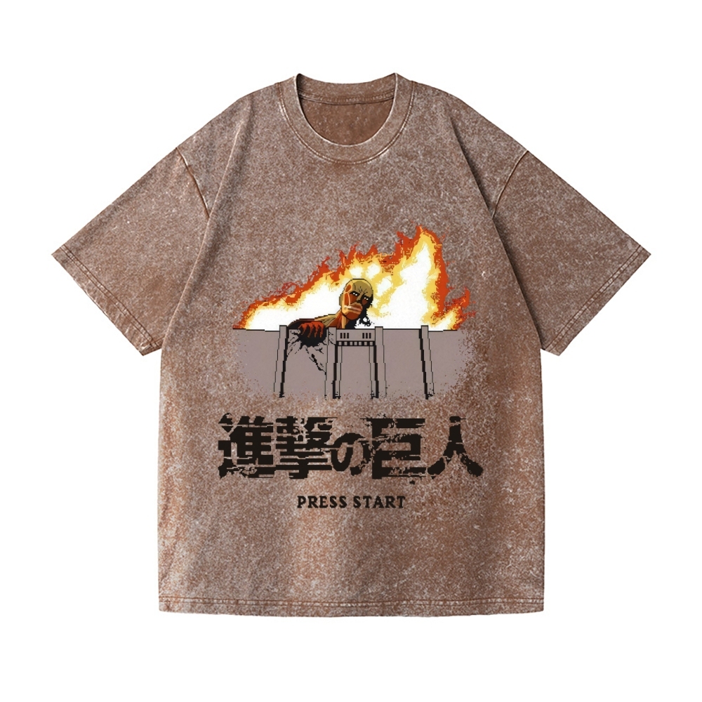 Titan Vintage Wash Japanese Design T-Shirt