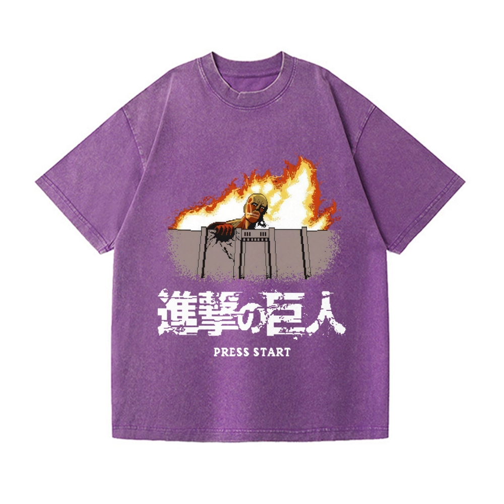 Titan Vintage Wash Japanese Design T-Shirt