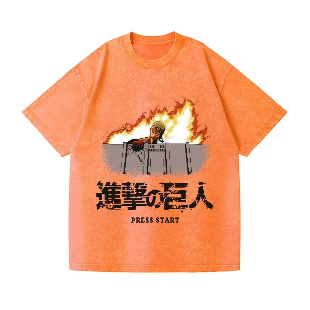 Titan Vintage Wash Japanese Design T-Shirt
