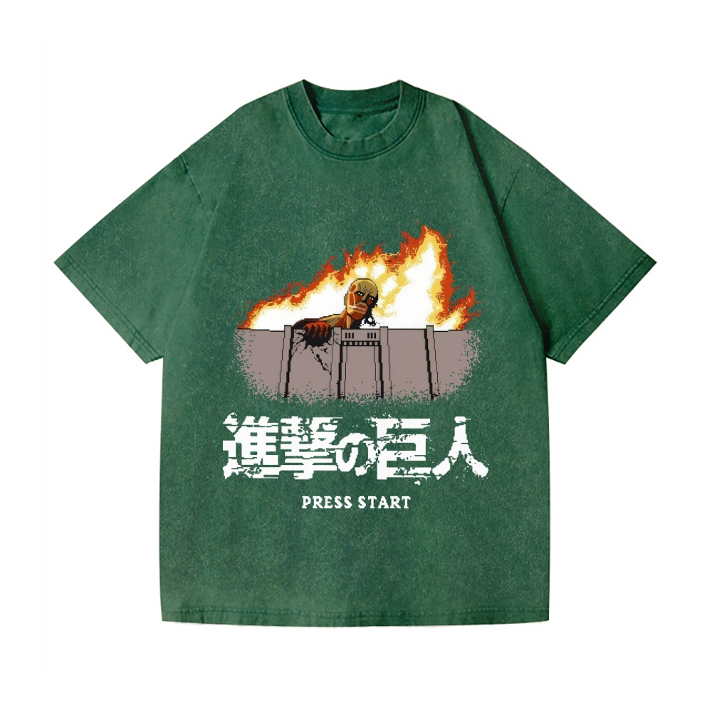 Titan Vintage Wash Japanese Design T-Shirt