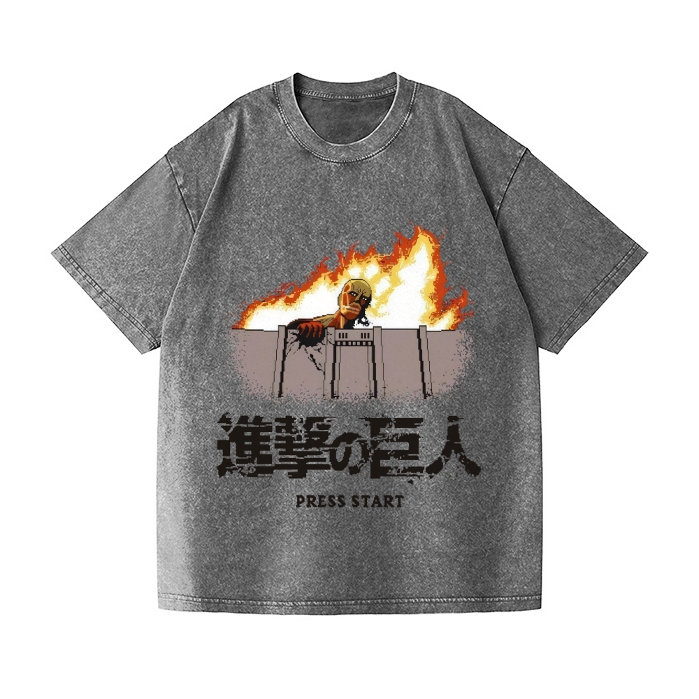 Titan Vintage Wash Japanese Design T-Shirt