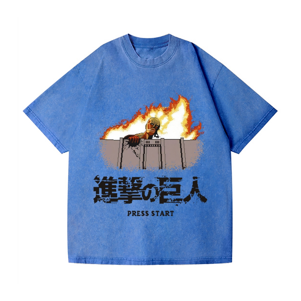 Titan Vintage Wash Japanese Design T-Shirt