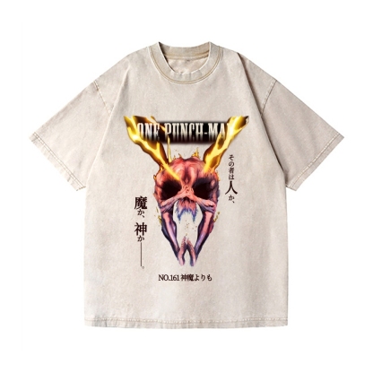 OPM Garou Vintage Wash Japanese Design T-Shirt