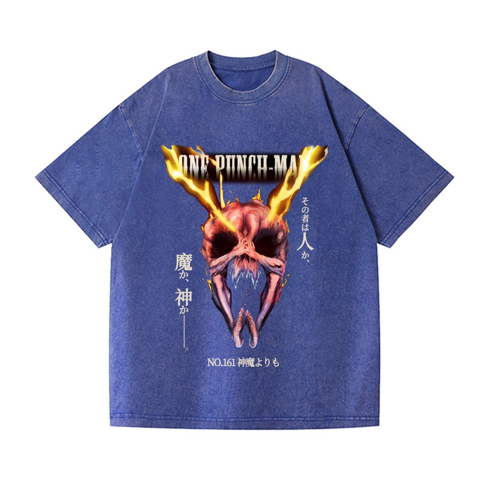 OPM Garou Vintage Wash Japanese Design T-Shirt