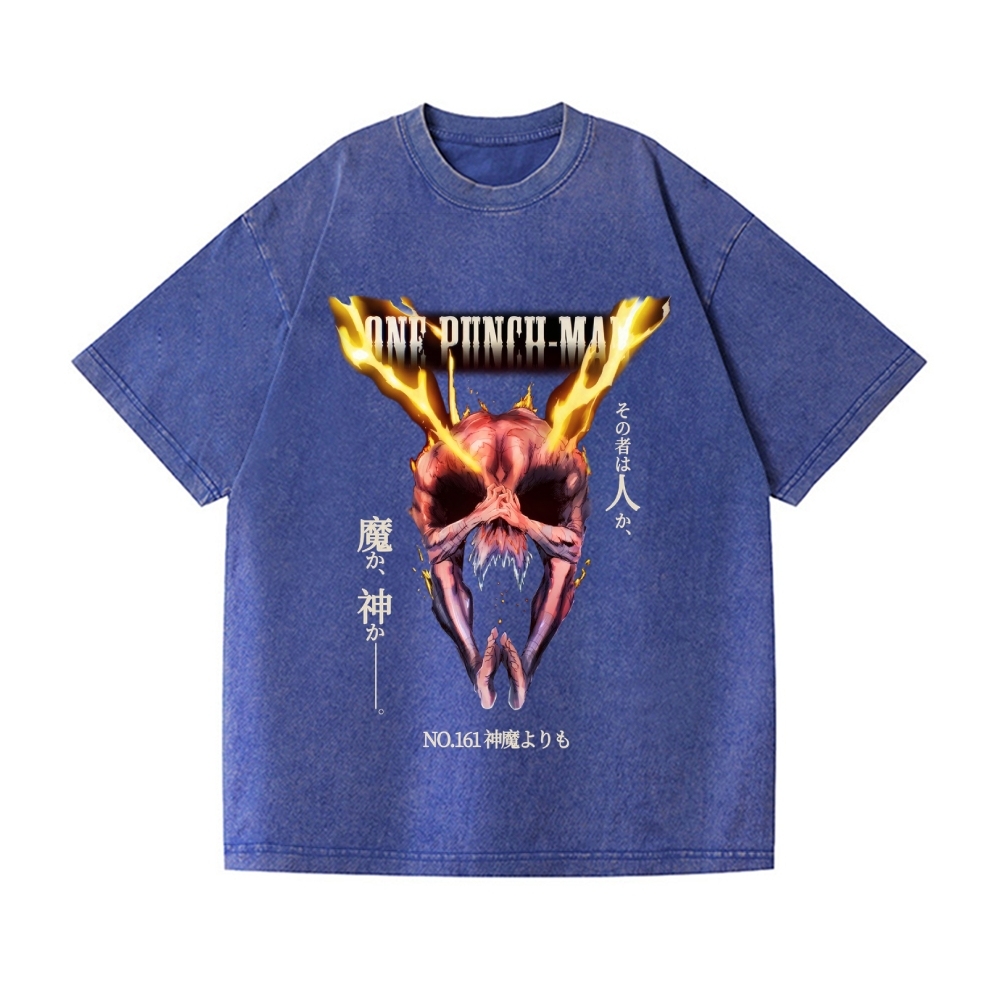 OPM Garou Vintage Wash Japanese Design T-Shirt
