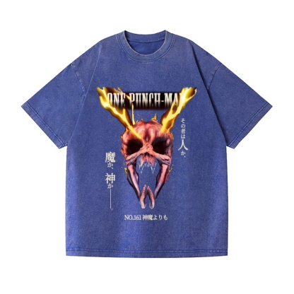OPM Garou Vintage Wash Japanese Design T-Shirt