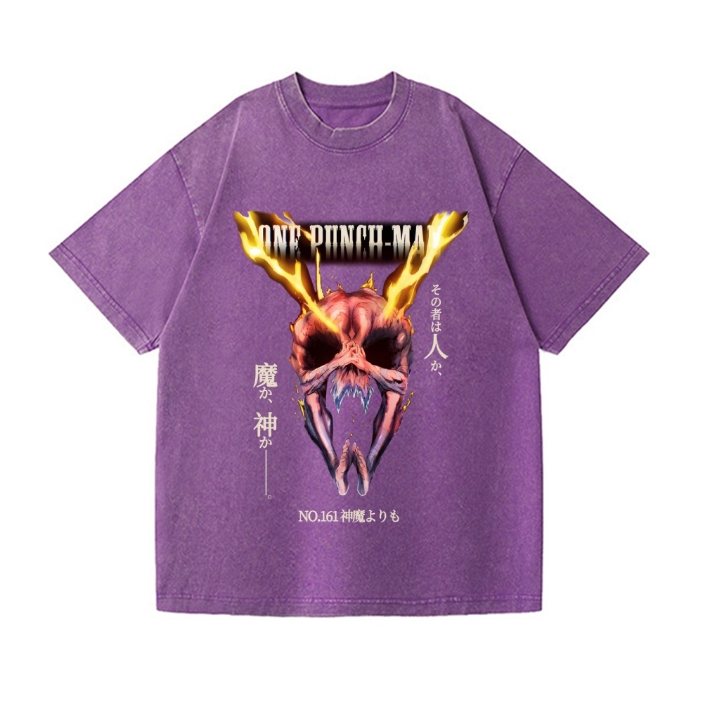 OPM Garou Vintage Wash Japanese Design T-Shirt