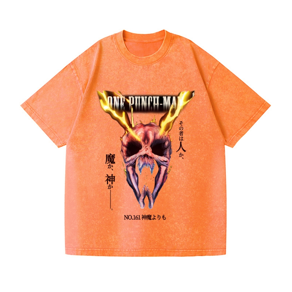 OPM Garou Vintage Wash Japanese Design T-Shirt