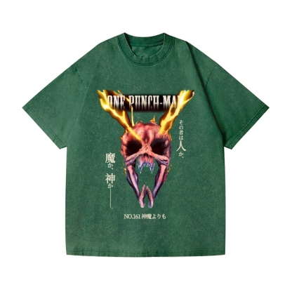 OPM Garou Vintage Wash Japanese Design T-Shirt