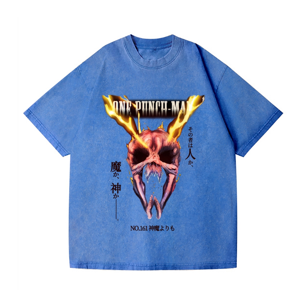 OPM Garou Vintage Wash Japanese Design T-Shirt