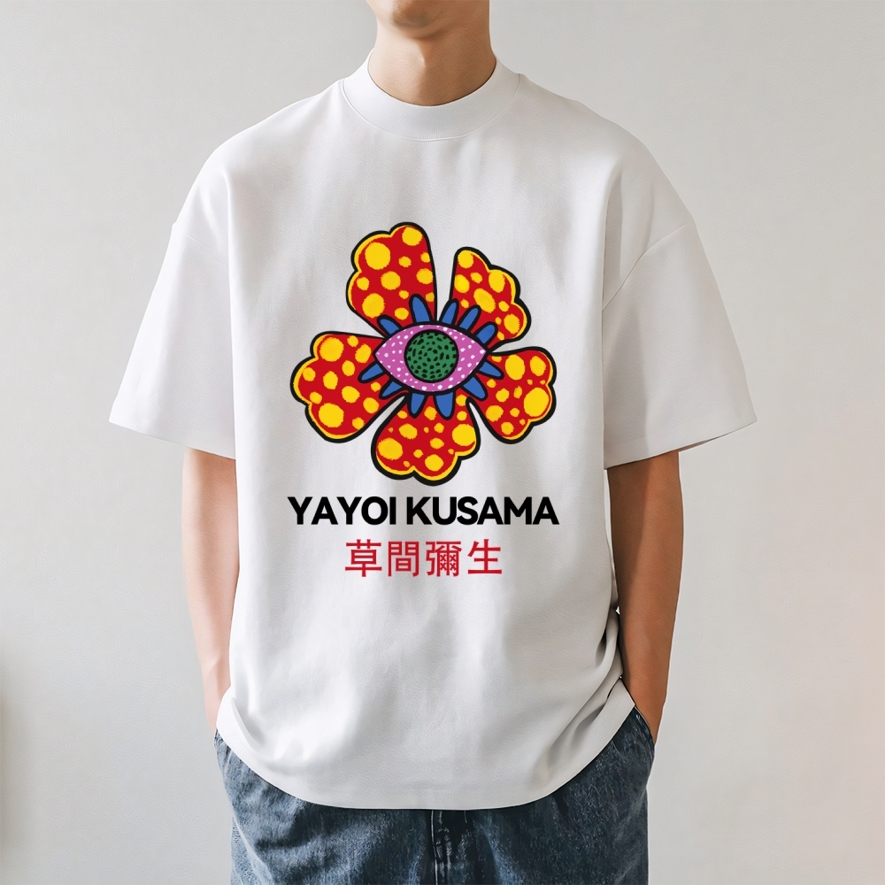 Yayoi Kusama Flower Japanese Style Classic Tee