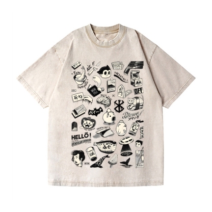 Astro Boy Vintage Wash Japanese Design T-Shirt